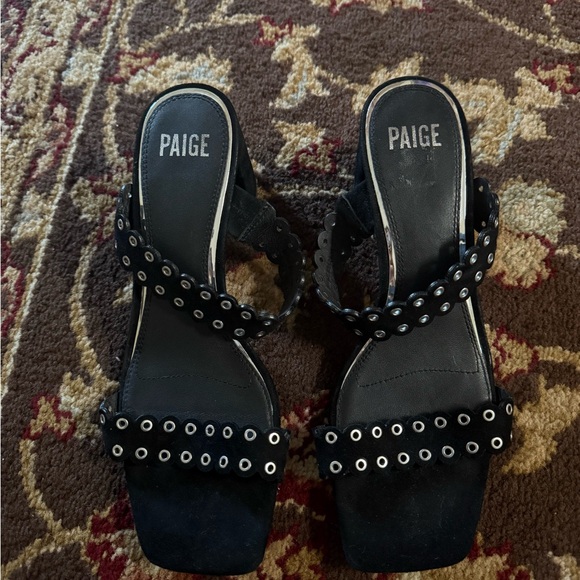 Paige Black Women's Heels - Picture 5 of 5